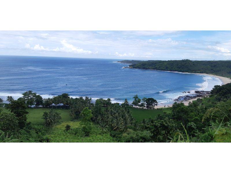 Pemandangan Pantai Sawarna by Gmap