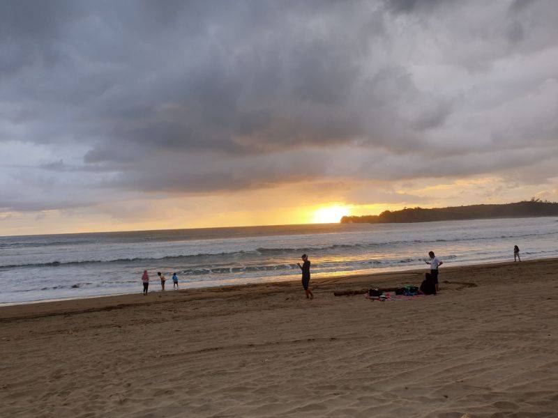 Sunset di Pantai Serang Blitar