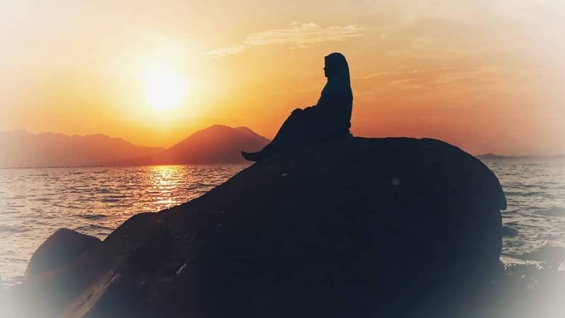 Sunset di Waduk Jatiluhur Purwakarta