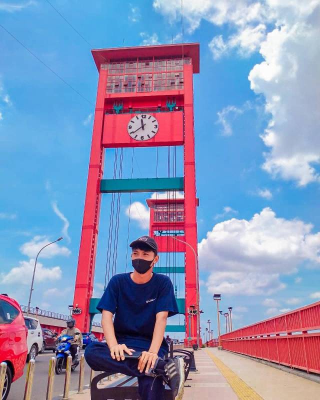 Spot Foto di Jembatan Ampera By @aggstry