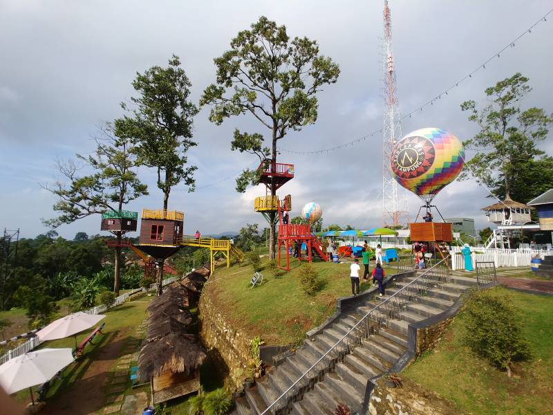 Pemandangan Puncak Mas Lampung via Gmap