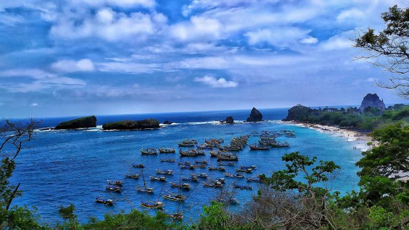 Pantai Papuma Jember Tempat Wisata Di Jember via Gmap 1