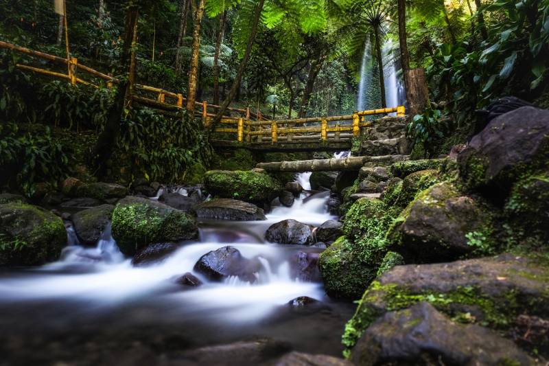 Jembatan Air Terjun Jumog Karanganyar via Gmap