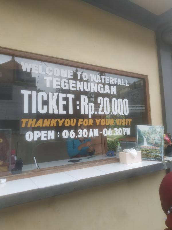 Tiket Masuk Air Terjun Tegenungan Bali Via Gmap