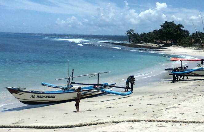 Garis Pantai Jayanti Foto By Aldi Renaldi