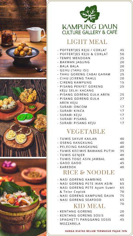 Kampung Daun Menu Of The Month page 0006