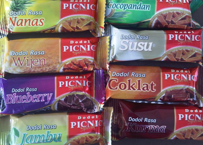 Oleh oleh khas Garut dodol picnic Foto by minewsid