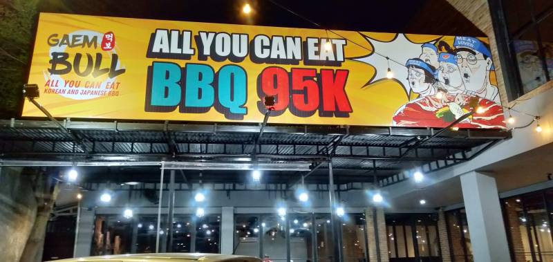 All you can eat Makassar Gaembull Korean Japanese BBQ