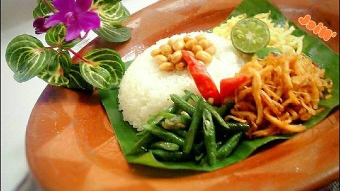 nasi balap puyung khas lombok