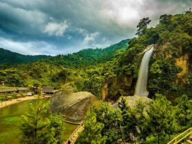 air terjun bidadari