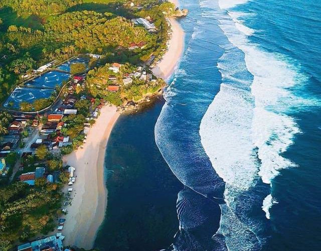 Cantiknya Pantai Sundak Yogya