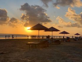 Sunset di Pantai Seminyak