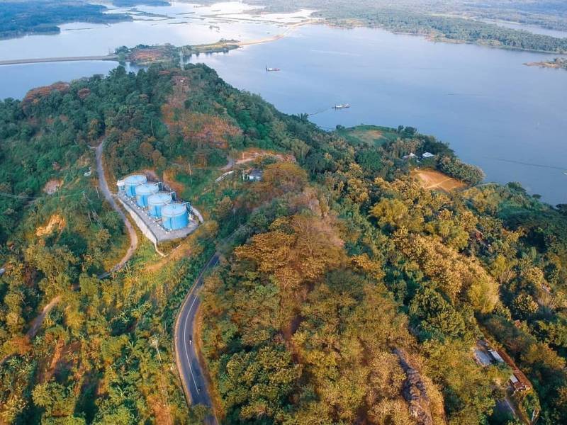 Waduk gajah Mungku Wonogiri