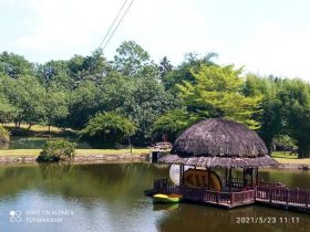 Gazebo di Kampung Ladang Medan foto via Gmap