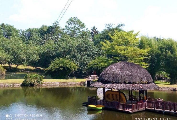 Gazebo di Kampung Ladang Medan foto via Gmap