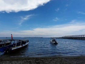 Pemandangan Pelabuhan Bangsal via Gmap