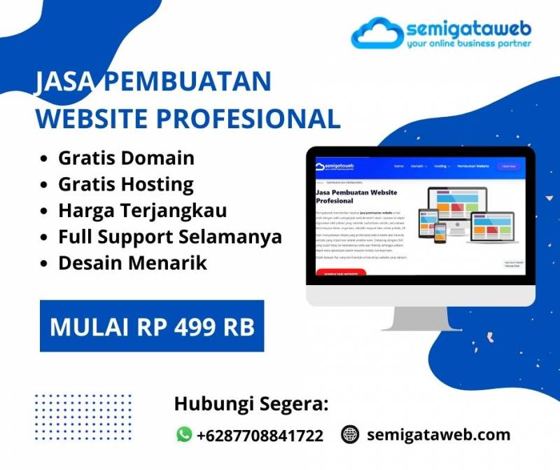 Jasa pembuatan website profesional