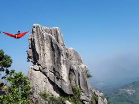 Gunung Masigit Hammock Di Tebing Masigit