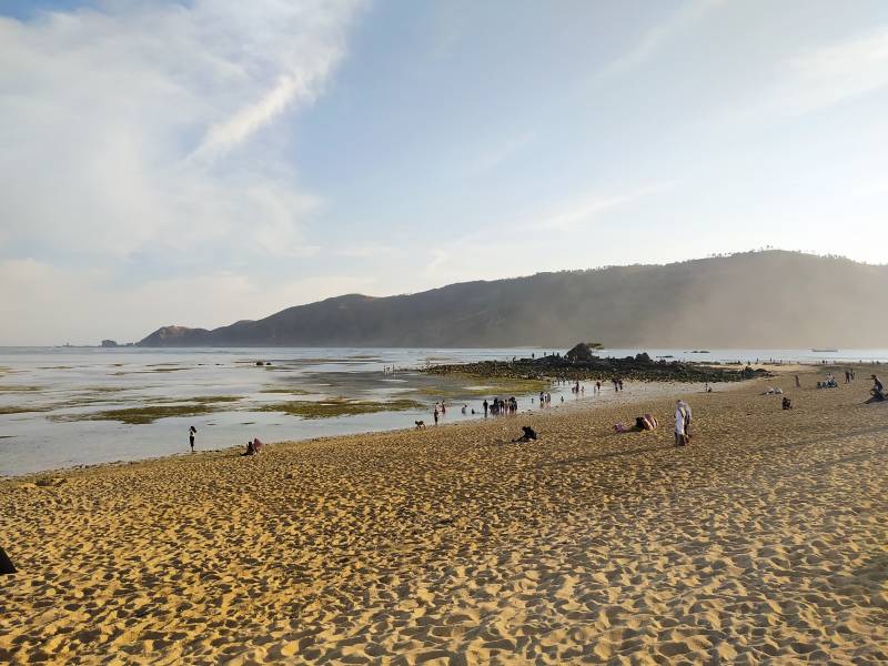 Panorama Pantai Kuta Lombok