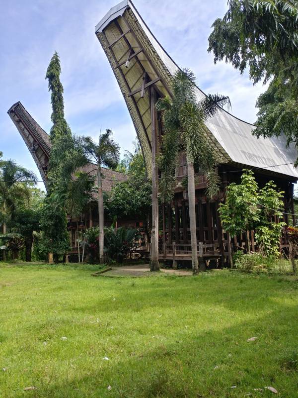 Rumah Adat di Benteng Somba Opu