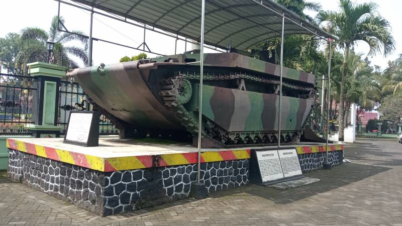 Tank di Museum Brawijaya Malang