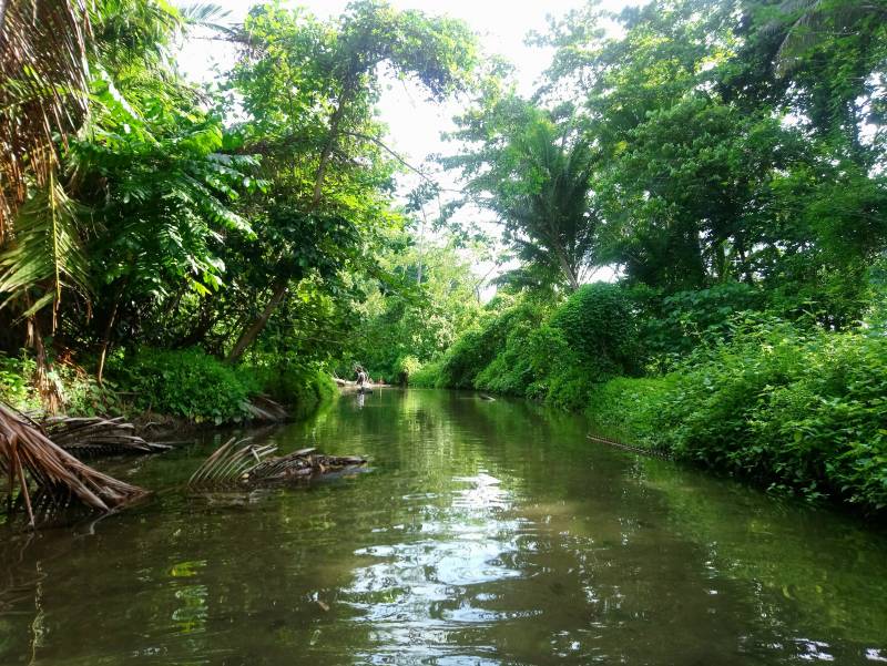 Aliran sungai di Pantai Namasua