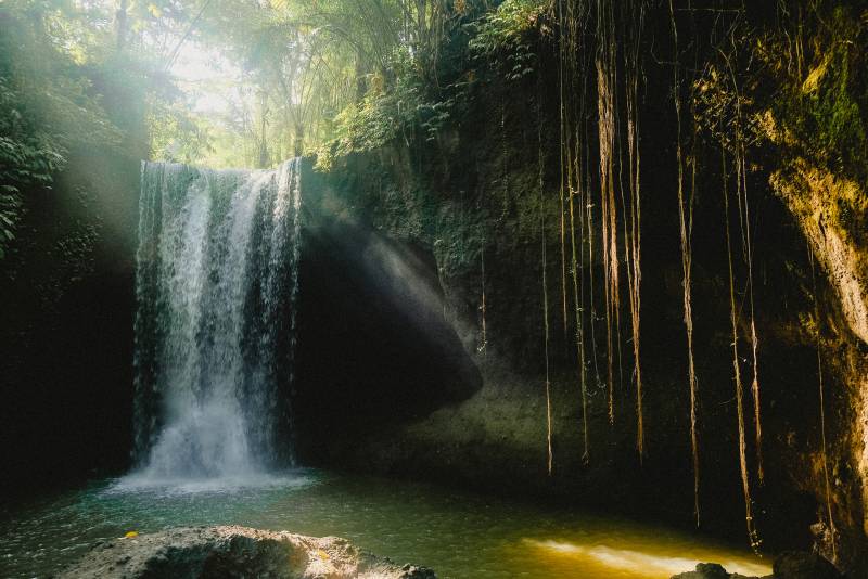 The Beauty of Suwat Watefall